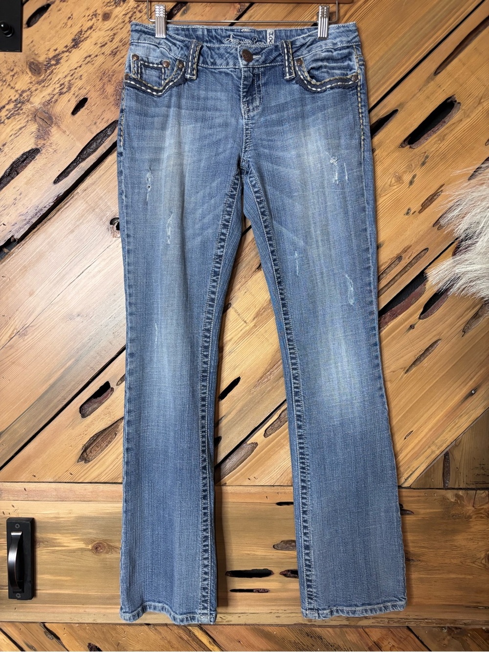 American Rag Light Blue Boot Cut Jeans size 7 regular
